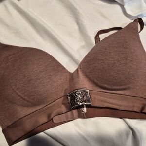 Victoria's Secret -  Wireless Bra in Mauve Brown